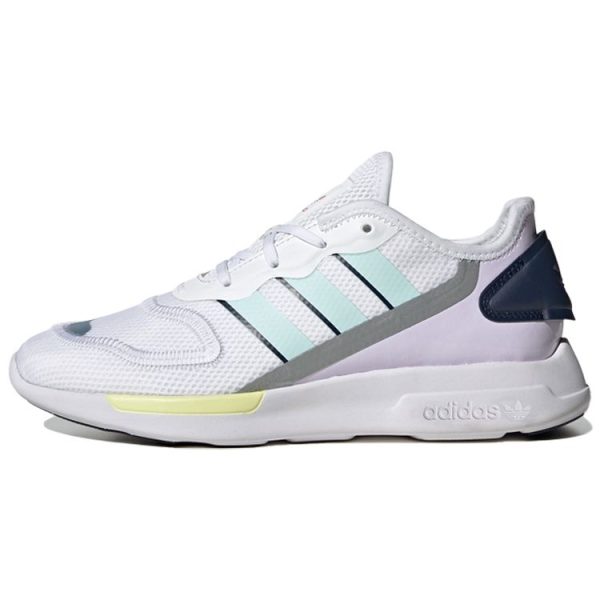 Adidas ZX 2K Florine White Ice Mint   Cloud-White Purple-Tint (FW0090)