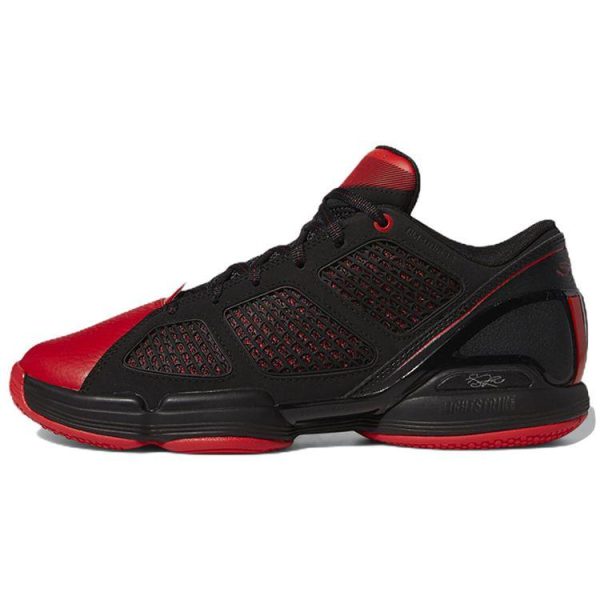 adidas Adizero Rose 15 Low Restomod Black Vivid Red   Core- - (GX6882)