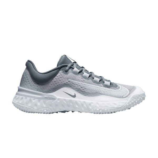 Nike Alpha Huarache Elite 4 TF Wolf Grey Pure Platinum Cool-Grey White (DV0496-012)