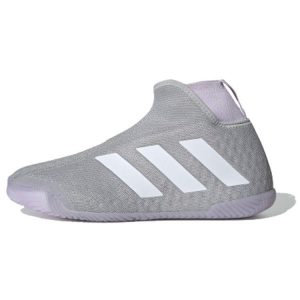 Adidas Stycon Laceless HC Grey Two Purple Tint   Cloud-White (EF2696)