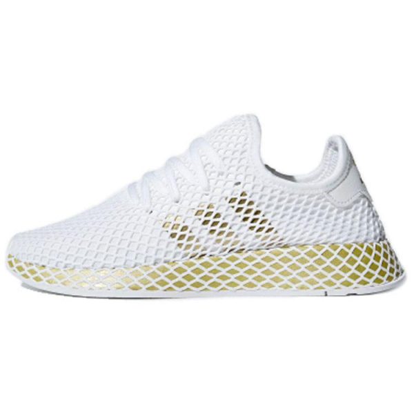 Adidas Deerupt Runner White Gold Metallic   Cloud-White (CG6087)