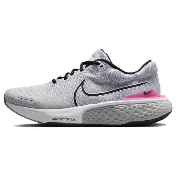 Nike ZoomX Invincible Run Flyknit 2 Light Smoke Grey Hyper Pink (DH5425-101)