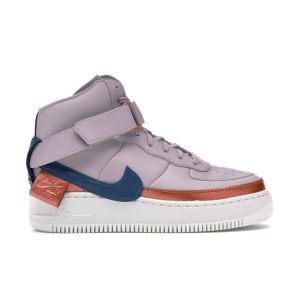 Nike Air Force 1 Jester XX High Violet Ash Pink Blue-Force-Night-Maroon-Metallic-Tawny-Summit-White (AR0625-500)