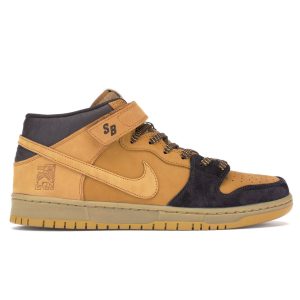 Nike SB Dunk Mid Pro Lewis Marnell Tan Wheat (AJ1445-200)