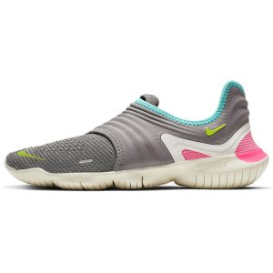 Nike Free RN Flyknit 30 Gunsmoke    Volt-Aurora-Green (AQ5708-002)