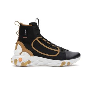 Nike React Ianga THE10TH Black White-Wheat-Phantom (AV5555-001)