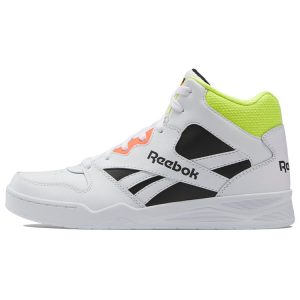 Reebok Royal BB 4500 High 2 White Black Acid Yellow   - Core- Solar-Acid-Yellow (HR0519)