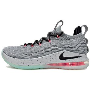 Nike Lebron 15 Low EP Melon Grey Cool-Grey Black-Teal-Tint-Sunset-Pulse (AO1756-005)
