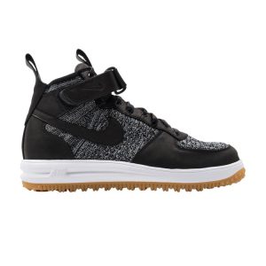 Nike Lunar Force 1 Flyknit Workboot -   White-Wolf-Grey (855984-001)