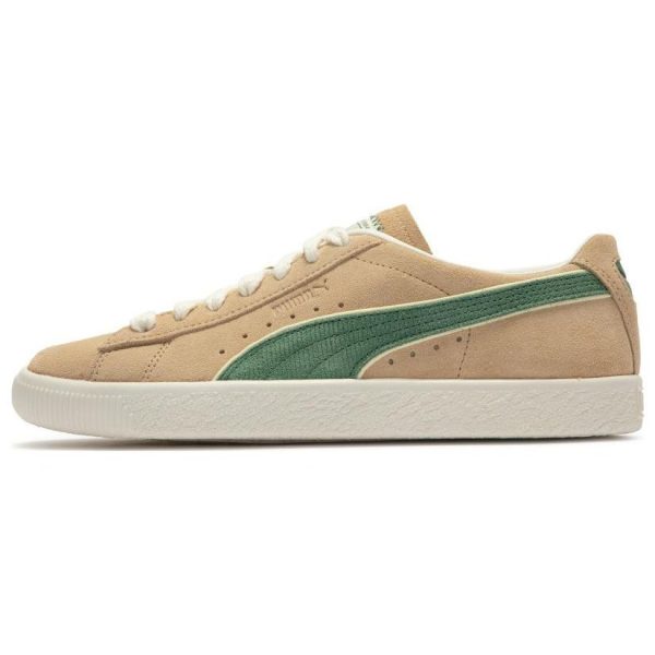 Puma Suede Vintage Players Lounge -   Light Sand Deep Forest Tan Pristine (388148-01)