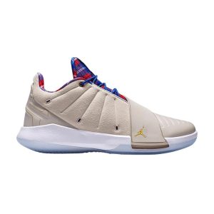 Air Jordan Jordan CP3XI Cliff Paul Tan Desert-Sand White-University-Red-Metallic-Gold (AA1272-006)