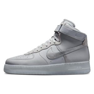 Nike Air Force 1 High Wolf Grey Metallic Silver   Volt (DZ5428-001)