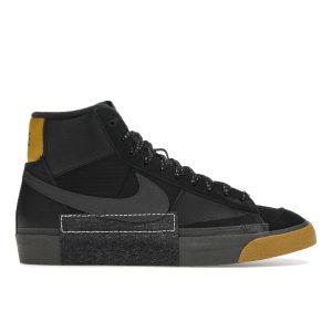 Nike Blazer Mid Pro Club Remastered Black Bronzine Medium-Ash Blue-Tint (FB8891-001)