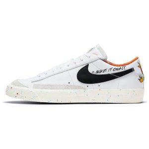 Nike Blazer Low 77 Vintage Make it Count White Black Sail (DJ4279-101)