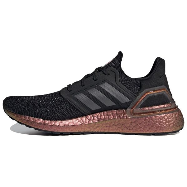 adidas UltraBoost 20 Black Signal Pink Core-Black Grey-Five (EG9749)