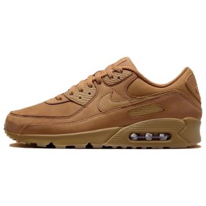 Nike Air Max 90 Premium Wheat Tan Flax Gum - (FZ5102-299)