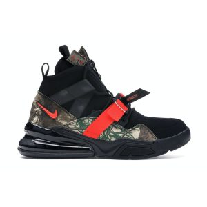 Nike Realtree x Air Force 270 Utility Camo Black Team-Orange (BV6071-001)