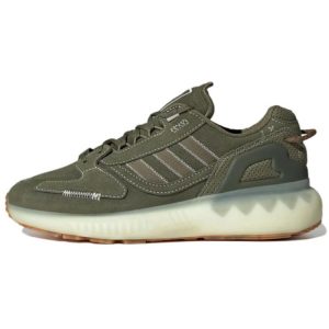 adidas ZX 5K Boost Focus Olive Green Off-White Ecru-Tint (GX6913)