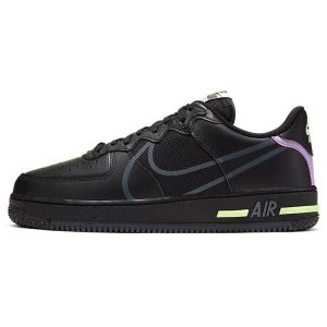 Nike Air Force 1 React Violet Star   Barely-Volt (CD4366-001)