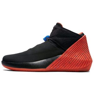 Air JordanWhy Not Zer01 Triple Double Black Black-Signal-Blue-Team-Orange (AA2510-015)