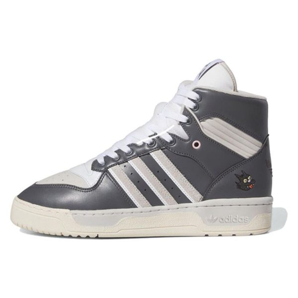 Adidas The Simpsons x Rivalry High Scratchy   Grey Grey-Five Grey-One (IE7565)