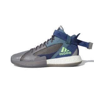 Adidas Posterize Grey Legacy Blue   Grey-Four Signal-Green (FW4342)