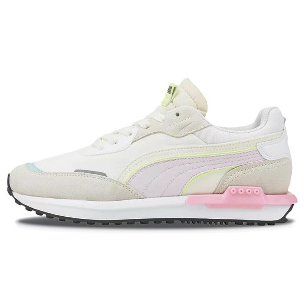 Puma City Rider White Lavender Fog (382044-11)