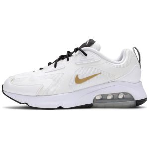 Nike Air Max 200 Metallic Gold White Black (AQ2568-102)