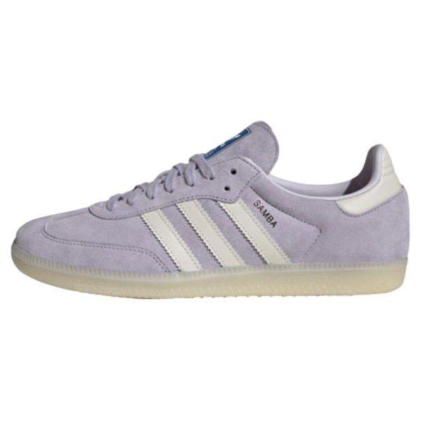 Adidas Samba OG Silver Dawn   Purple Chalk Cloud-White (IG6176)