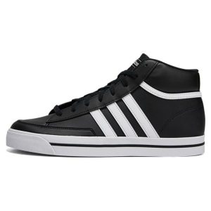 Adidas Retrovulc Mid Black White   Core-Black Cloud-White (GW8370)