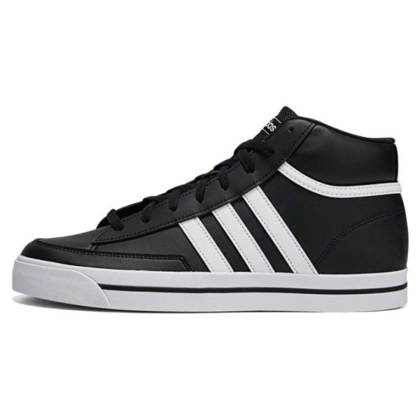 Adidas Retrovulc Mid Black White   Core-Black Cloud-White (GW8370)