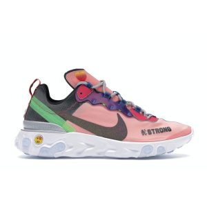 Nike React Element 55 Doernbecher 2019 Orange Sunblush Wolf-Grey (CV2592-600)