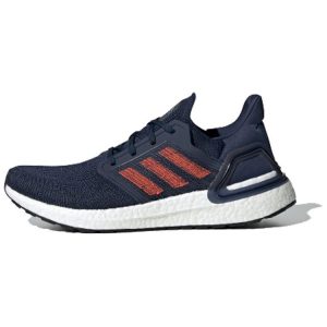 adidas UltraBoost 20 Collegiate Navy Blue Solar-Red Team-Royal-Blue (EG0693)