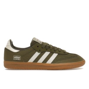 Adidas  Samba OG Reflective Nylon - Focus Olive   Green Wonder-White Gum (IE3440)