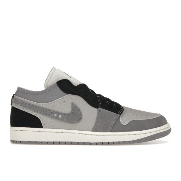 Air Jordan 1 Low SE Craft Inside Out -   -  Tech-Grey Black Sail (DZ4135-002)