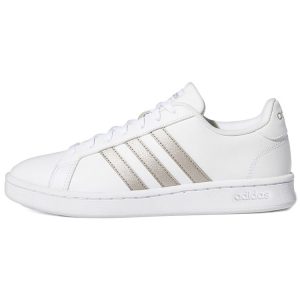 Adidas Grand Court Platinum Metallic   White Cloud-White (F36485)