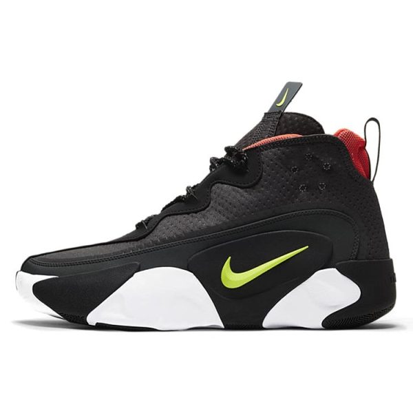 Nike React Frenzy SE Dark Smoke Grey   Black White Volt (CV1720-001)