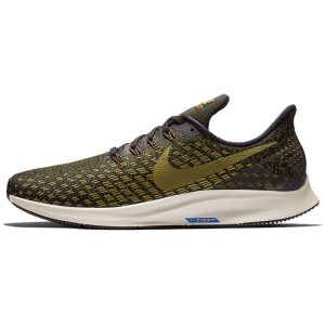 Nike Air Zoom Pegasus 35 Black Olive Green Olive-Flak-Peat-Moss (942851-011)