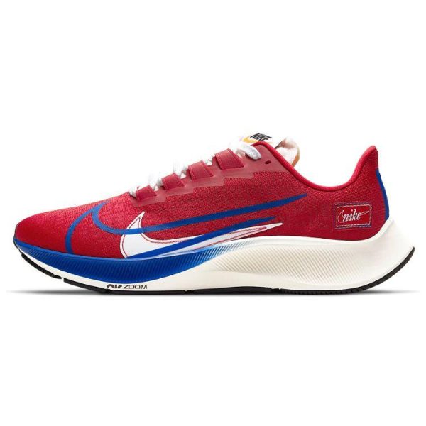 Nike Air Zoom Pegasus 37 Premium Gym Red Game Royal White Sail (CQ9908-600)