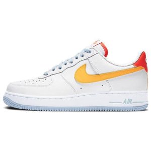 Nike Air Force 1 07 LV8 Be Kind White Laser-Orange Light-Armory-Blue-Heather (DC2196-100)