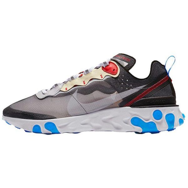 Nike React Element 87 Dark Grey Pure-Platinum-Photo-Blue (AQ1090-003)