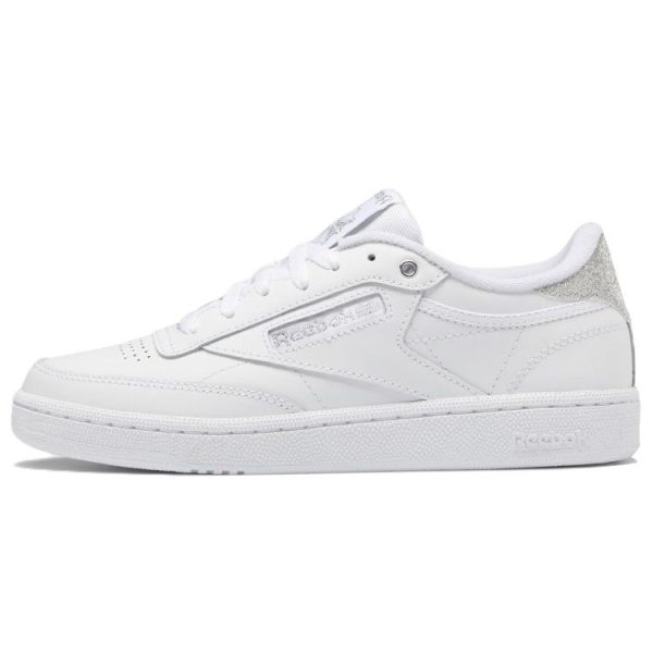 Reebok Club C 85 White Silver Metallic   Footwear-White (GY9728)