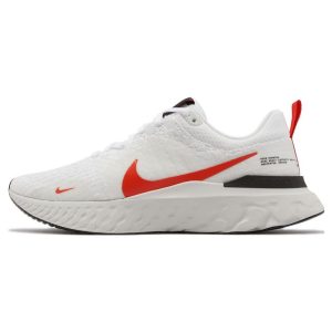 Nike React Infinity Run Flyknit 3 White Light Crimson     Velvet-Brown (DZ3014-100)