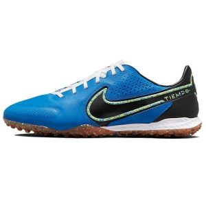 Nike React Tiempo Legend 9 Pro TF Light Photo Blue Gum   Lime-Glow Gum-Medium-Brown Black (DA1192-403)
