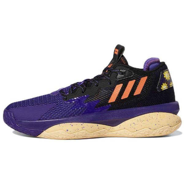 Adidas Dame 8 Honoring Black Excellence   Purple Core-Black (GZ4626)