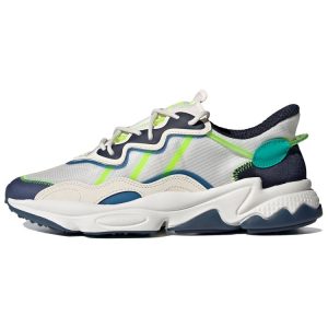 adidas Ozweego White Signal Green Chalk-White Legend-Ink (FY3124)