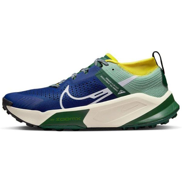 Nike ZoomX Zegama Deep Royal Blue Yellow-Strike Coconut-Milk White (DH0623-400)