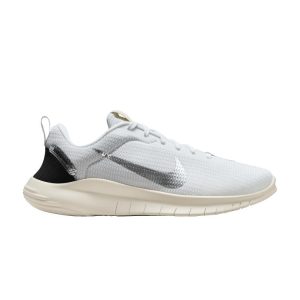 Nike Flex Experience Run 12 White Metallic Silver Sail Coconut-Milk (DV0746-101)