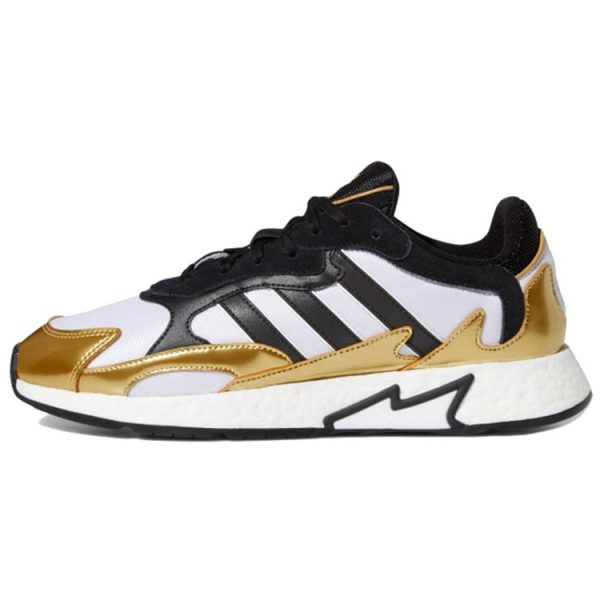 adidas Tresc Run Black Metallic Gold White (EG5661)