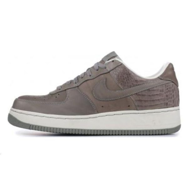 Nike Air Force 1 Supreme 07 QS  Medium-Grey Medium-Grey-Sail (316133-002)